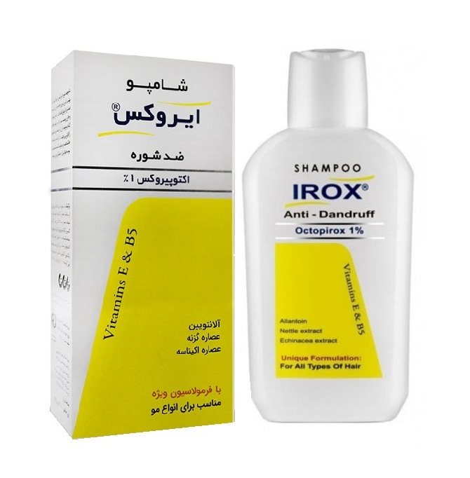 شامپو ضدشوره و خارش حاوی اکتوپیروکس ایروکس