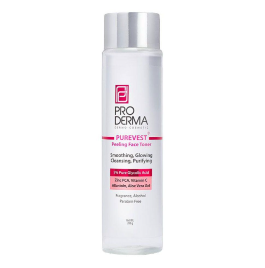 تونر لایه بردار و روشن کننده پوست پرودرما